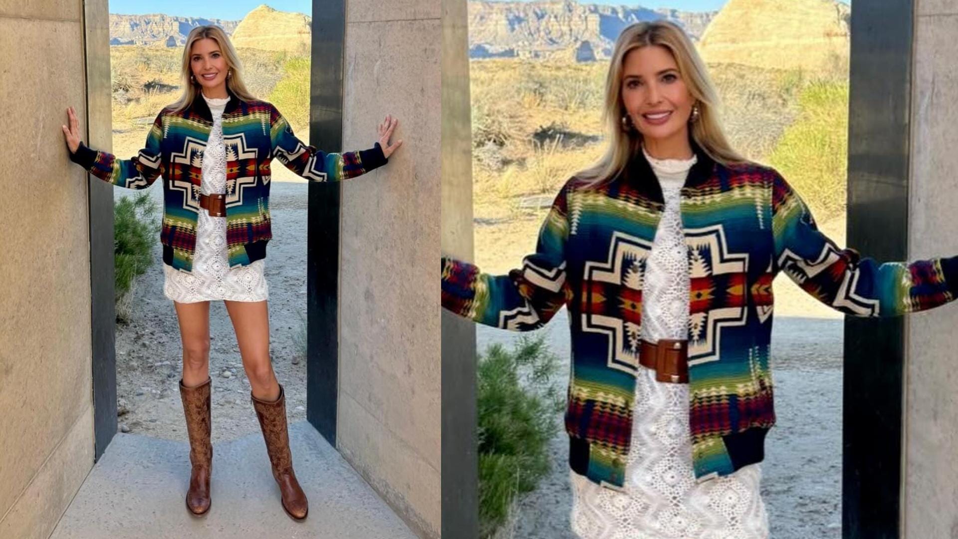 us president donald trump daughter ivanka trump beautiful photos viral disprj