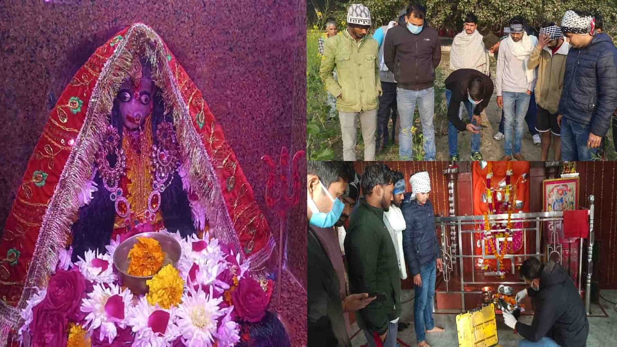 Theft in Siddha Peeth Maa Kalika Devi Temple and Bagiya Wale Hanuman Temple, police engaged in investigation