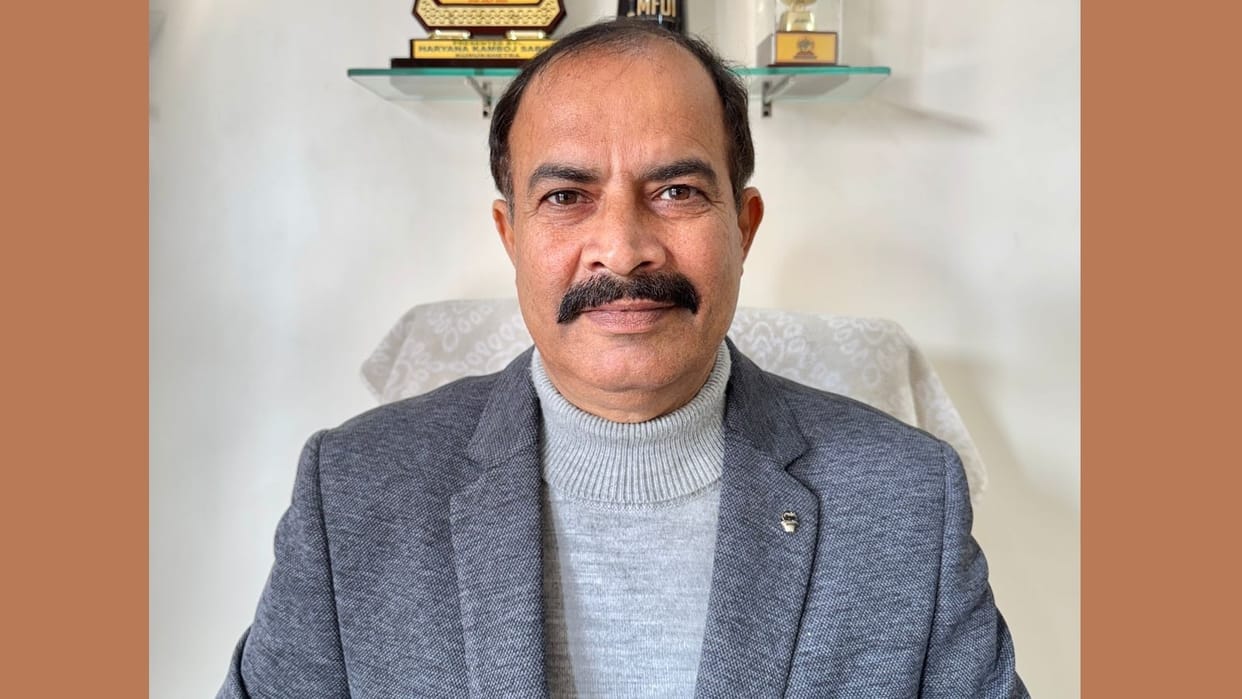 Subhash Kamboj of Yamunanagar will be the VIP guest of the Republic Day parade in Delhi
