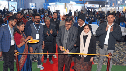 Anurag Shrivastava Inaugurated Cultural Gathering Platform Set Up in Swachh Sujal Village