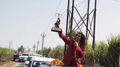 Arjun Award: Daughter was given a grand welcome with drums, Arjun Award for Preeti's courage shines in Hashamp