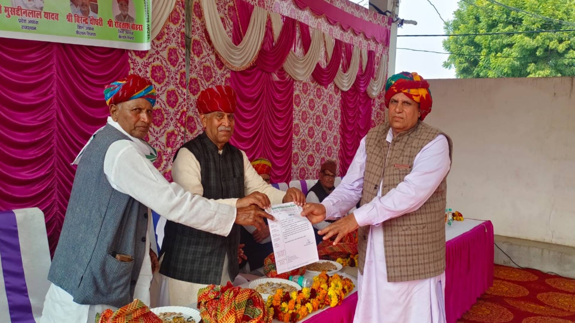Farmers will protest by closing villages on January 29 in Rajasthan farmer leader Rampal Jat announced