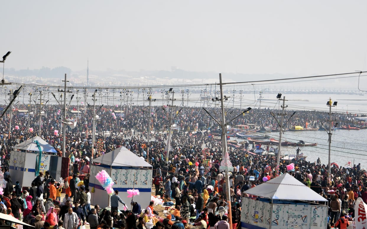 More than 38 lakh devotees took a dip in Mahakumbh on the eighth day, preparations for Mauni Amavasya