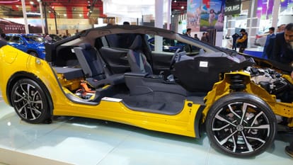 Toyota Showcases Green Technology Plug In Hybrid Electric Vehicles In Auto Expo 2025