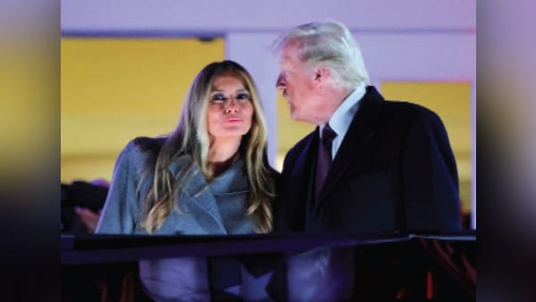 Elon Musk head of new department of government efficiency Donald Trump at MAGA Rally