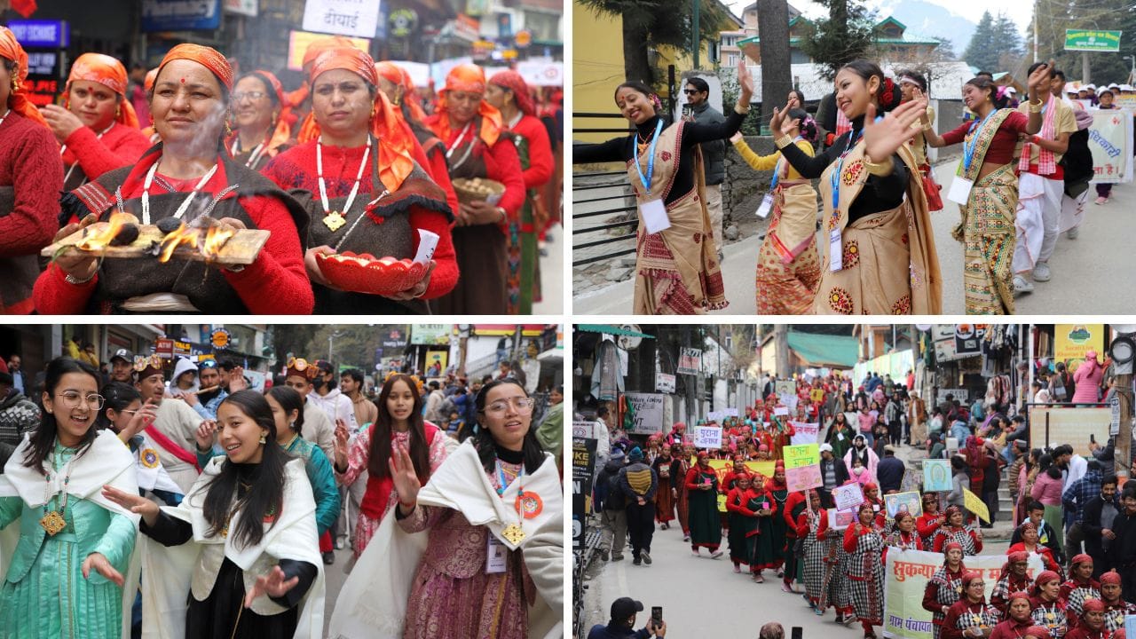 manali winter carnival 2025 begins himachal pradesh