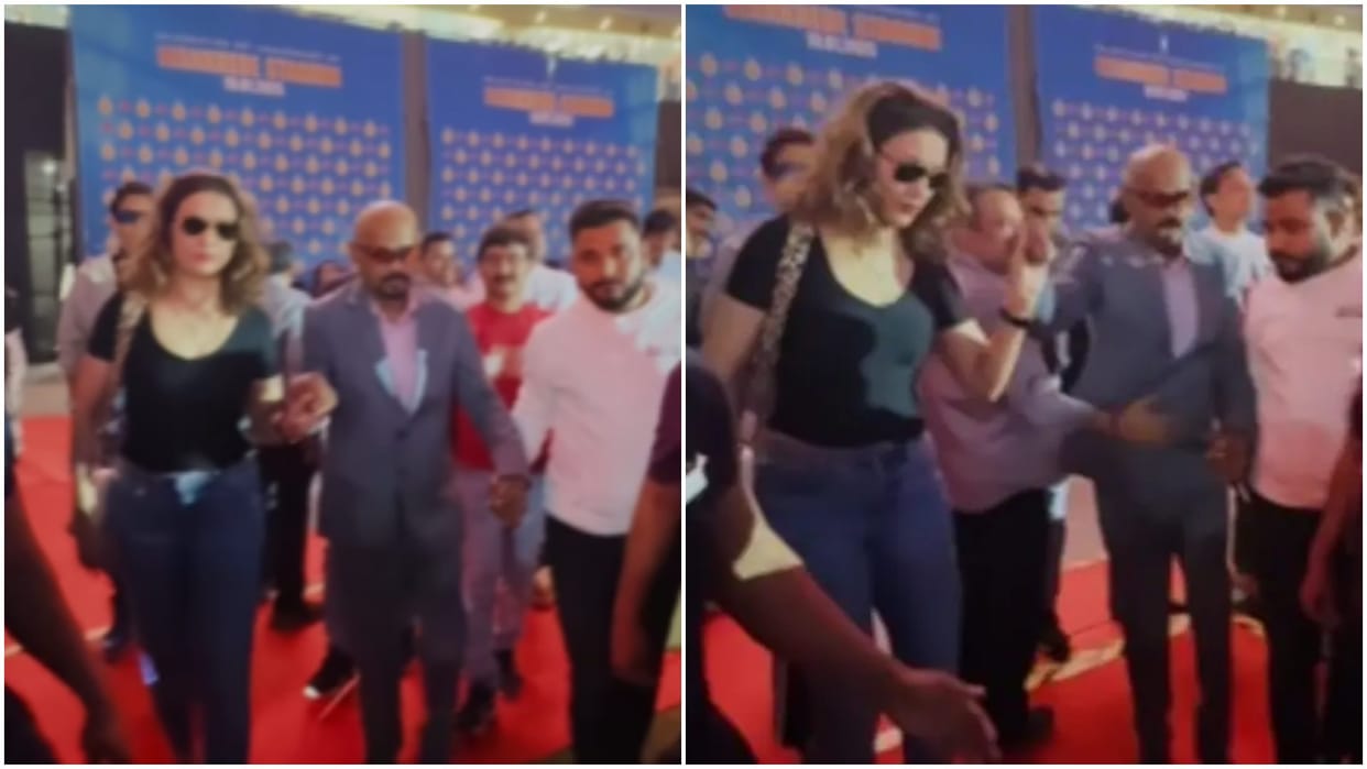 Vinod Kambli Wife Helps Him Walk Out To Wankhede Stadium 50th anniversary Celebrations, Watch Video