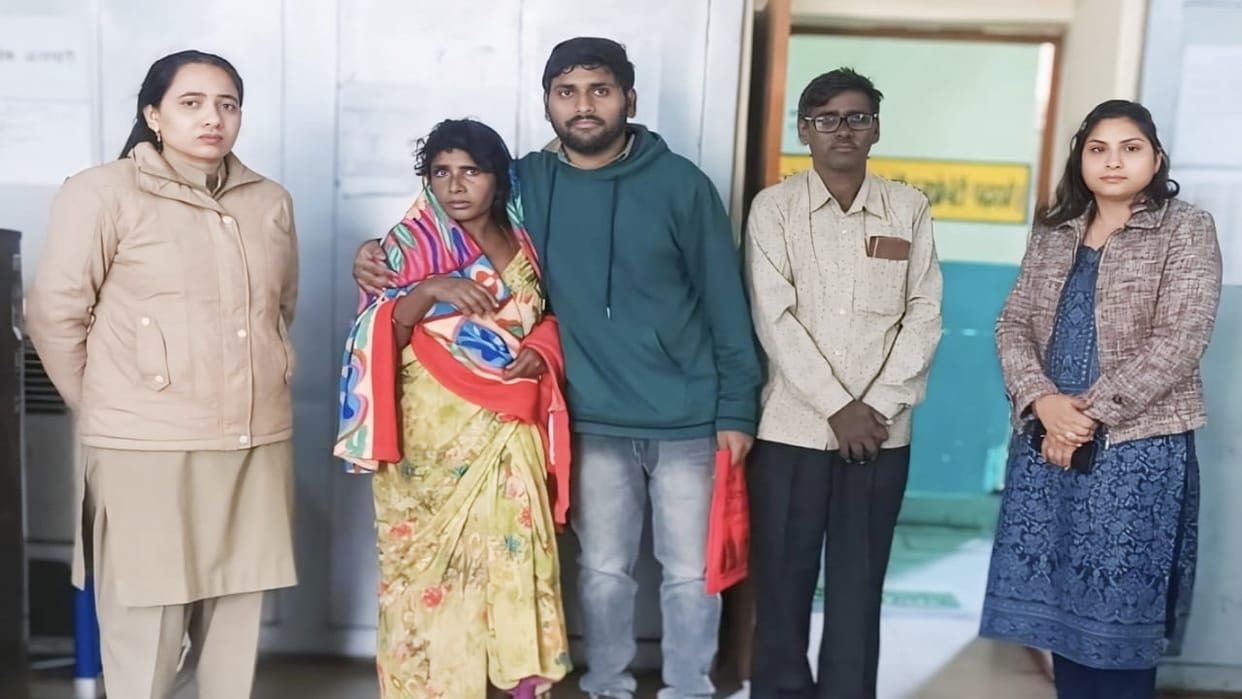 Woman reached Lakhimpur Kheri after getting lost from Telangana