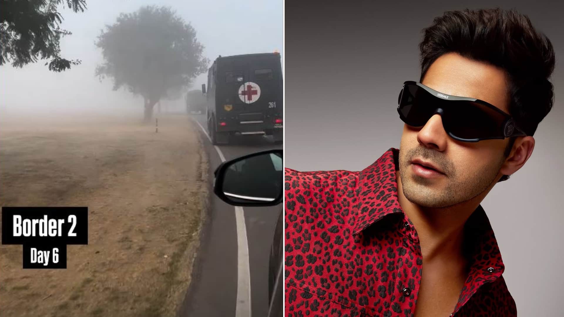 Varun Dhawan Teases Fans With Behind The Scene Glimpse From Border 2 Shooting on social media post