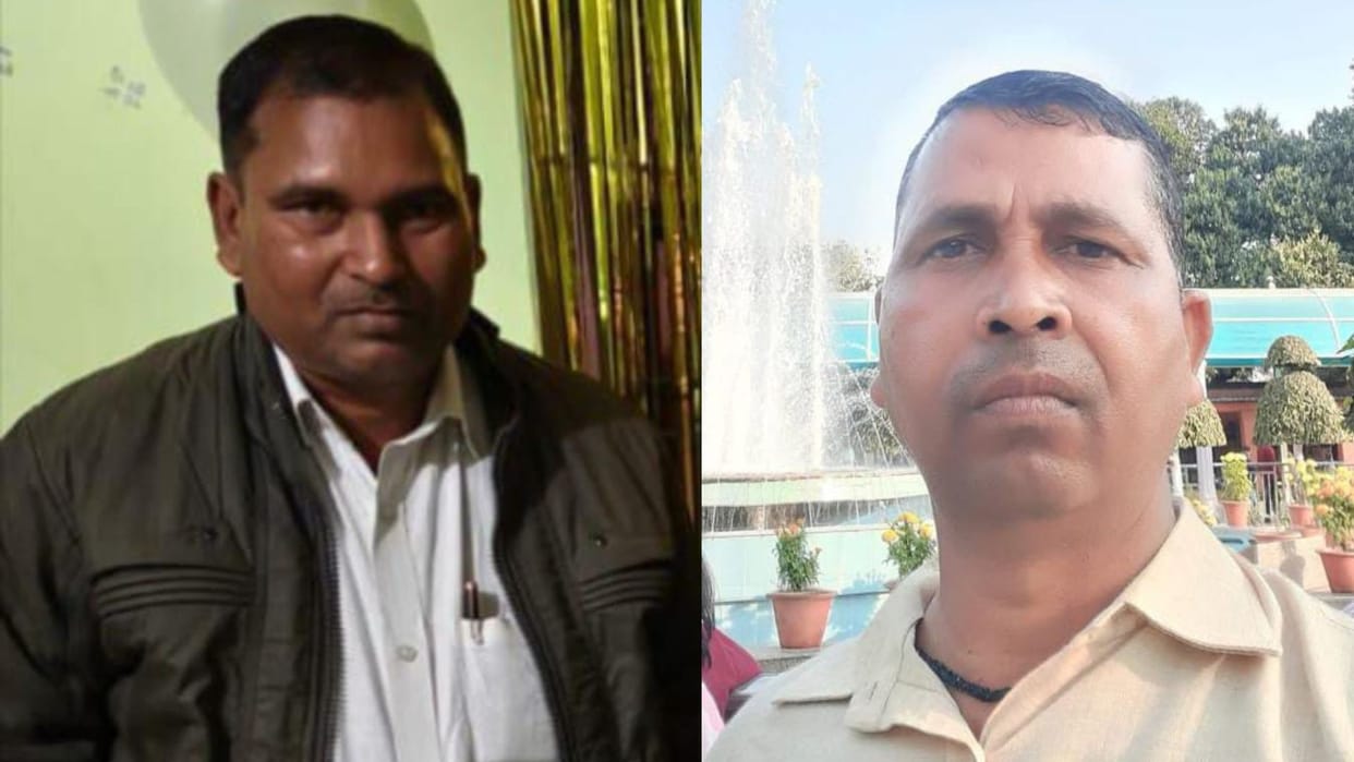 Policemen returning from Maha Kumbh duty bike collided with a parked truck one dead