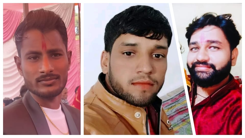 Car rams into truck while trying to save a dog three friends die in jhansi