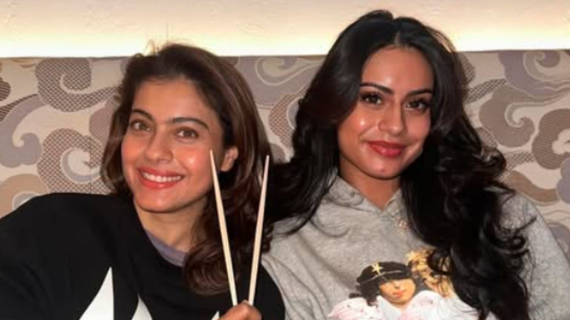 Kajol revealed daughter Nysa would never go to Ajay Devgn for love issues He will be standing with a shotgun