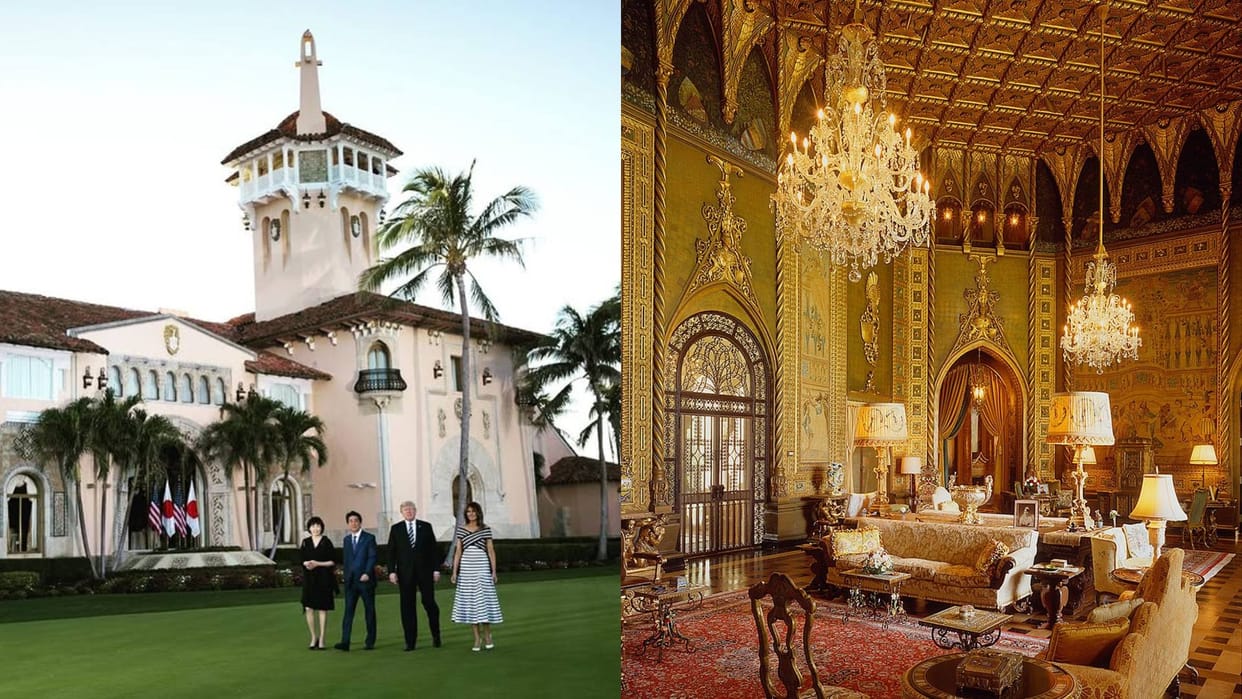 Donald Trump Winter White House Know About US President Luxurious Lifestyle and Pictures of his home Disprj