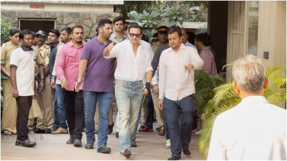 Saif Ali Khan: हमले के बाद पहली बार सामने आए सैफ, खुद चलकर मीडिया से मिलने आए; जताया आभार Saif Ali Khan Attack Case: Actor Discharged From Lilavati Hospital six days after knife attack