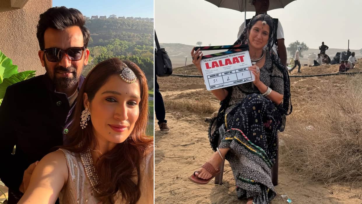 Zaheer Khan Wife Sagarika Ghatge come back from upcoming movie lalaat share post on social media