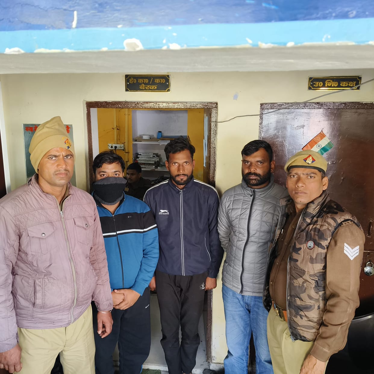 Three accused including a candidate caught during verification of constable recruitment exam in Agra