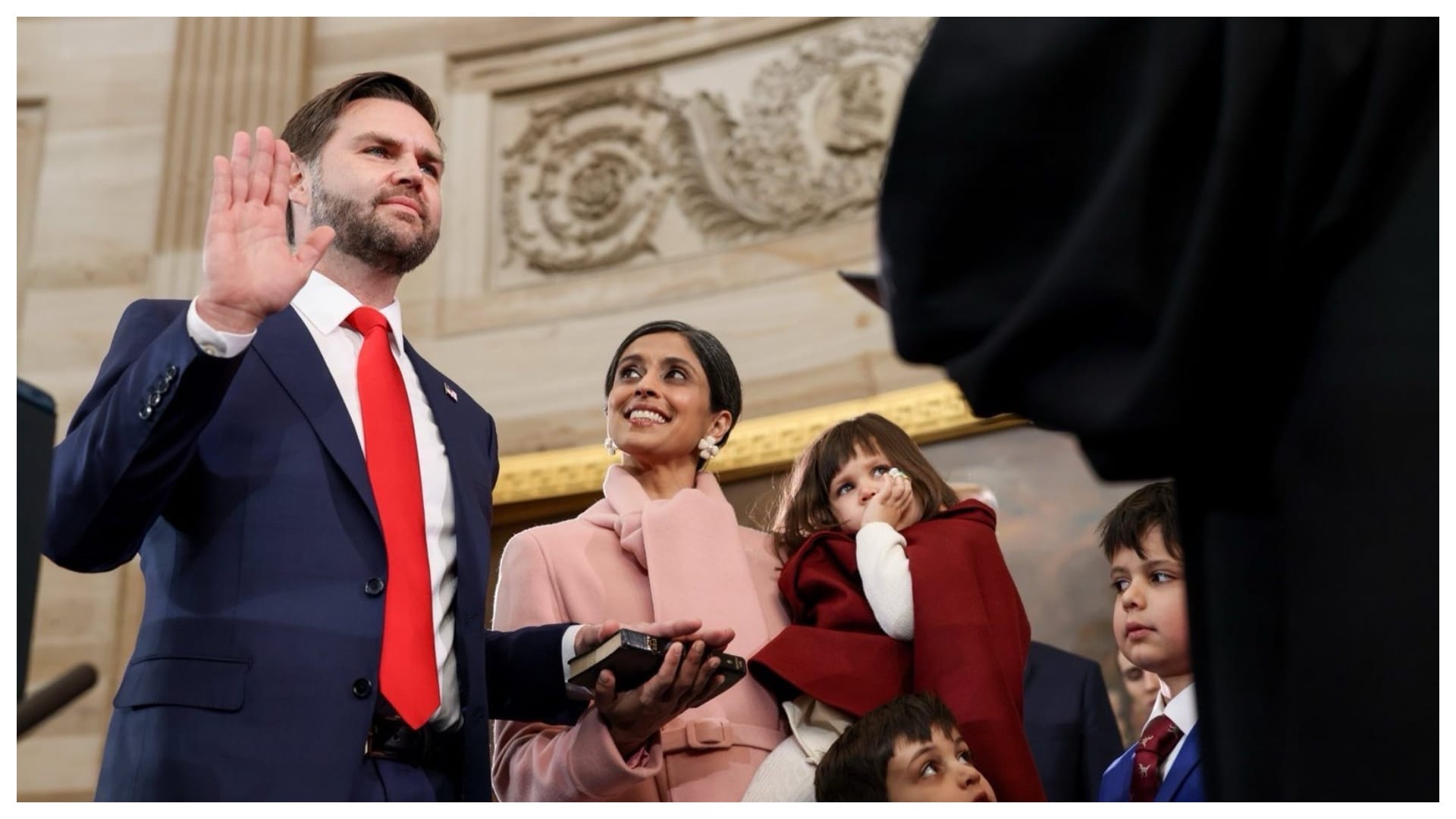 know Usha Chilukuri Vance USA second lady life story first meeting with husband JD vance now US Vice President