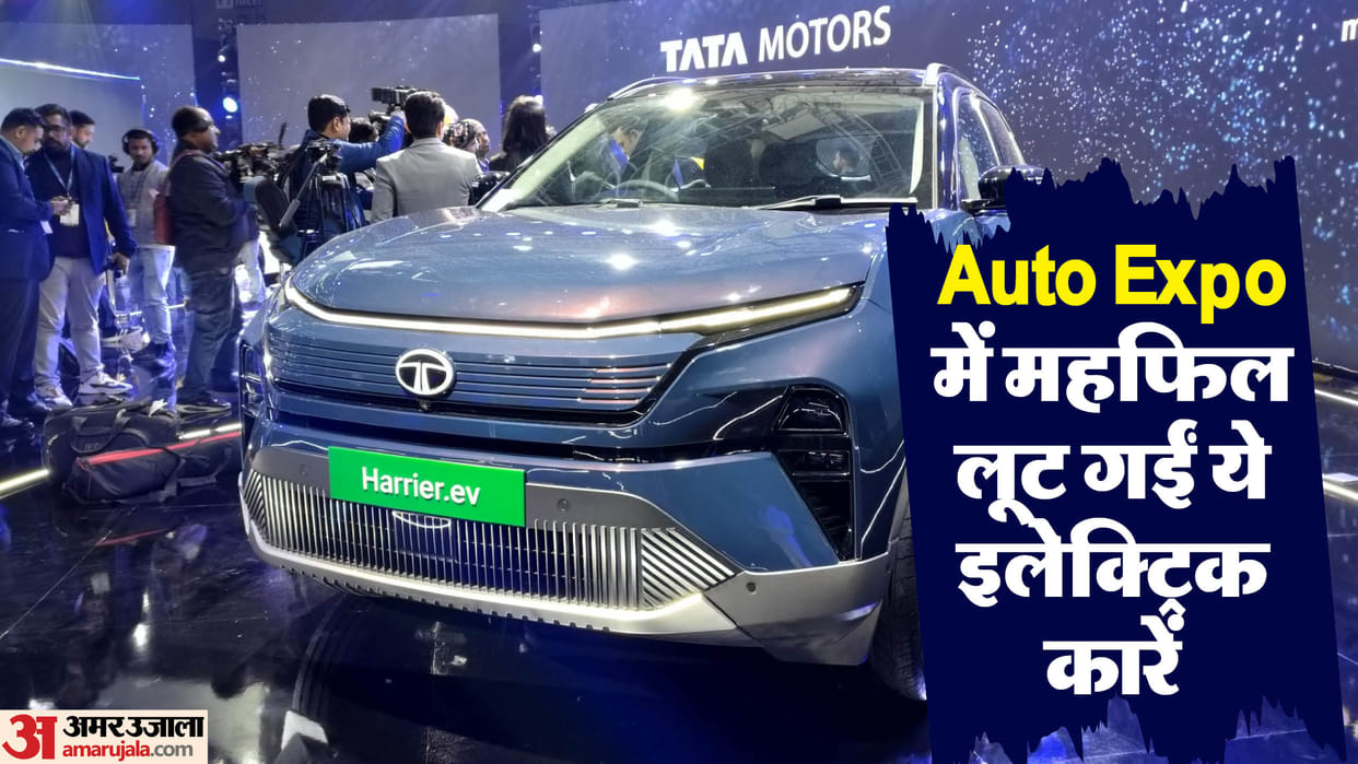 Electric Cars Unveiled At Auto Expo 2025 Maruti E Vitara Creta EV Wayve EVA MG Cyberster And More