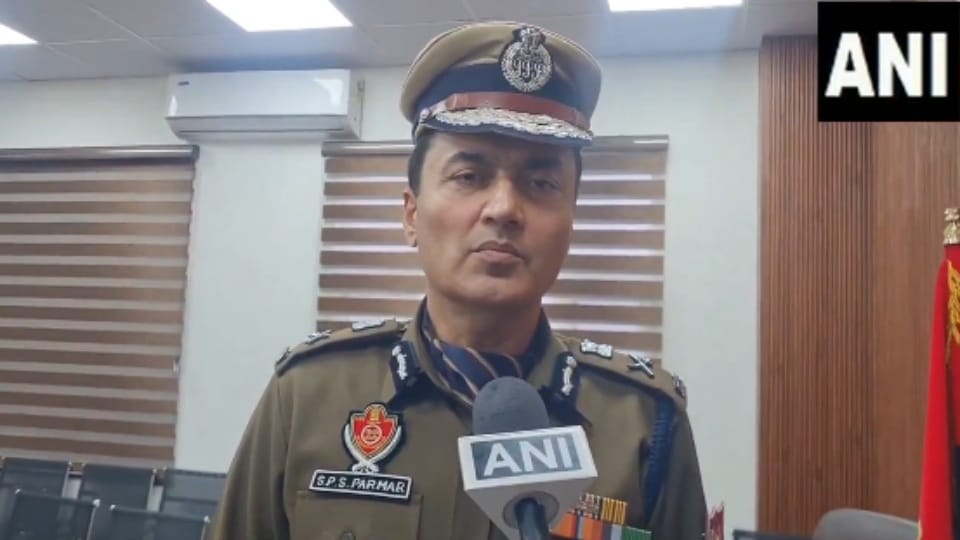 ADGP Law Order SPS Parmar held a meeting to review security ahead of 26th January in Amritsar