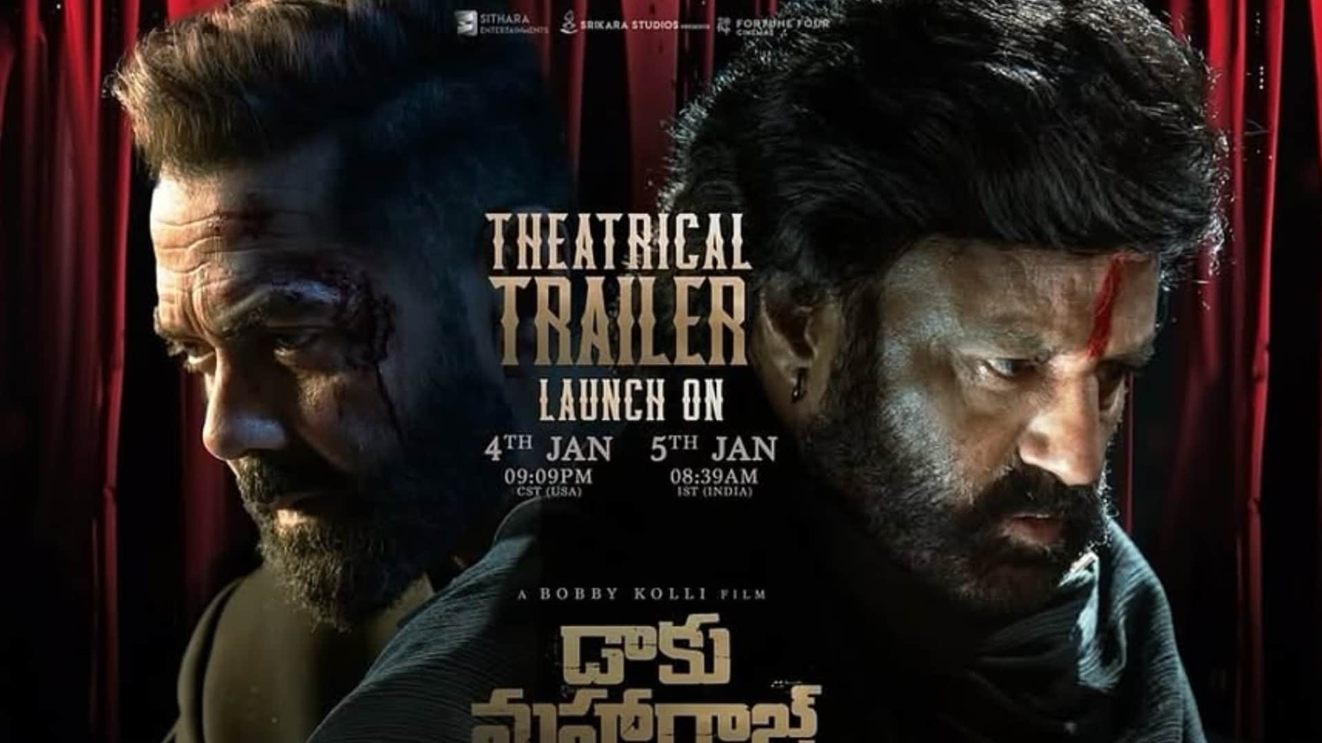 Daaku Maharaaj Hindi Release Set for January 24 2025 Nandamuri Balakrishna Bobby Deol Urvashi Rautela
