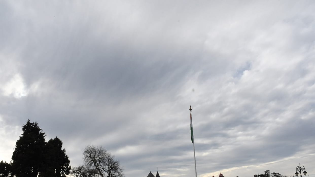 Weather change due to clouds hovered over Bareilly