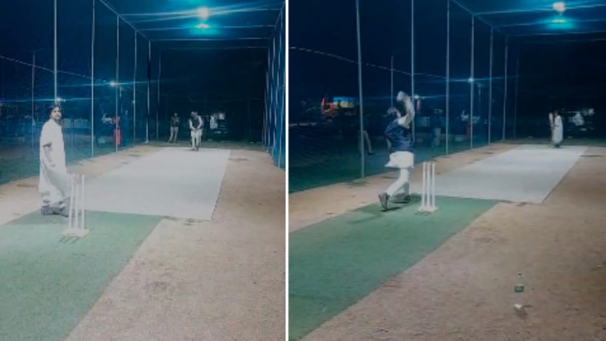 Chhatarpur News: Baba Bageshwar hit fours and sixes in the field, played cricket match with Bijawar MLA
