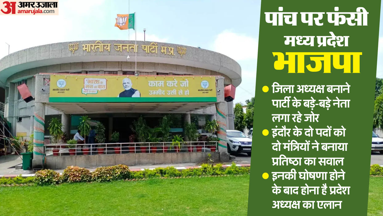 MP BJP Politics: Deliberation in BJP on the names of district presidents including Indore News in Hindi