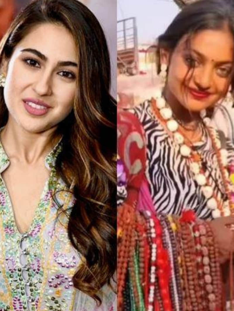 मोनालिसा और सारा अली खान