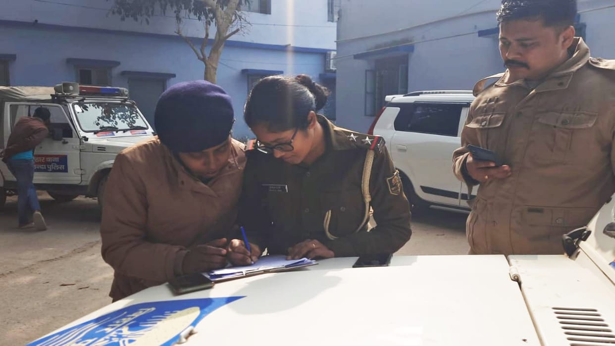 Nalanda: Sensation after finding dead body of newborn baby in carton, a dead body was also found 2 days ago