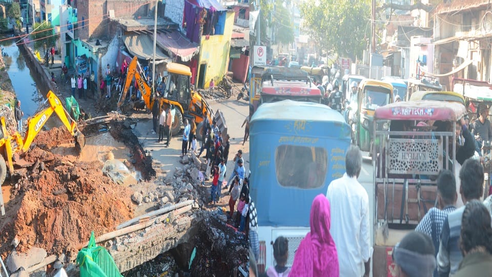 100 shopkeepers in Loha Mandi market are troubled business has been stalled for three days