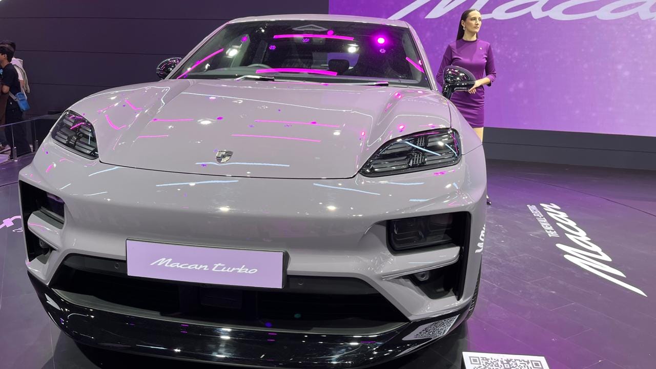 Porsche Macan EV launched at Auto Expo 2025 Bharat Mobility Global Expo