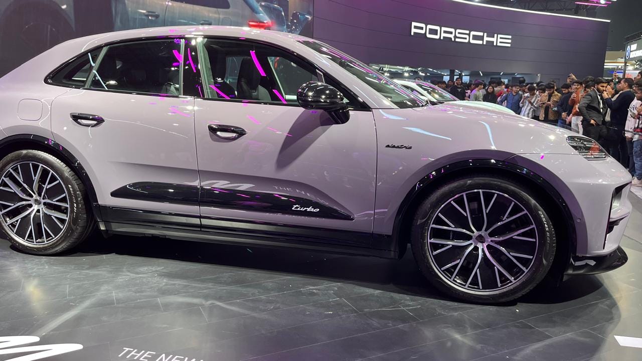 Porsche Macan EV launched at Auto Expo 2025 Bharat Mobility Global Expo