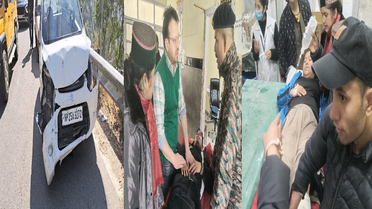 Rampur Bushahr: High speed car hits, boxing player and coach seriously injured