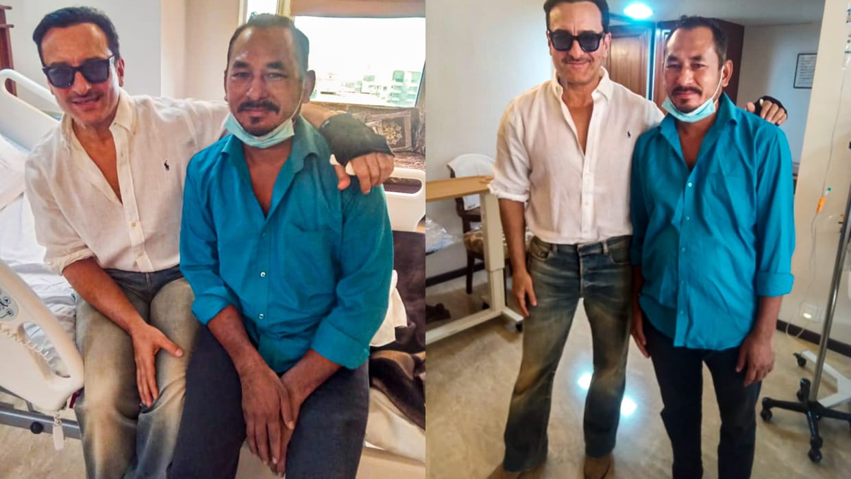 Saif Ali Khan Meets Auto Rickshaw Driver Bhajan Singh Rana He Took Actor To Hospital After Attack