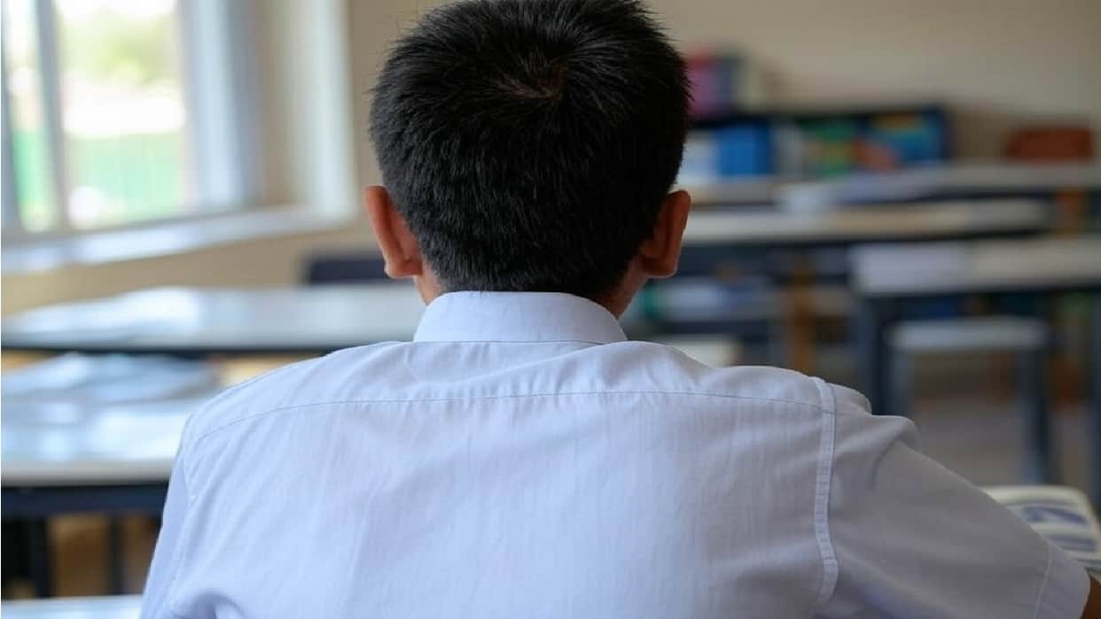 12th class student of Jawahar Navodaya Vidyalaya in Hathras ran away from school premises