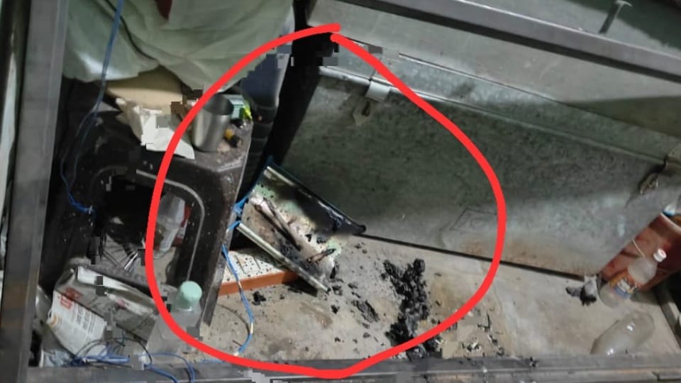 Tragic accident in Chandigarh old man Fell on heater died due to electric shock