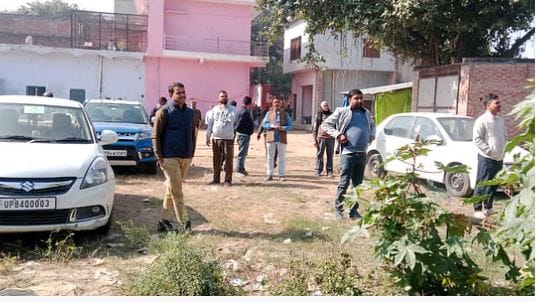 The robbery at the fertilizer seller place in Mainpuri could not be revealed