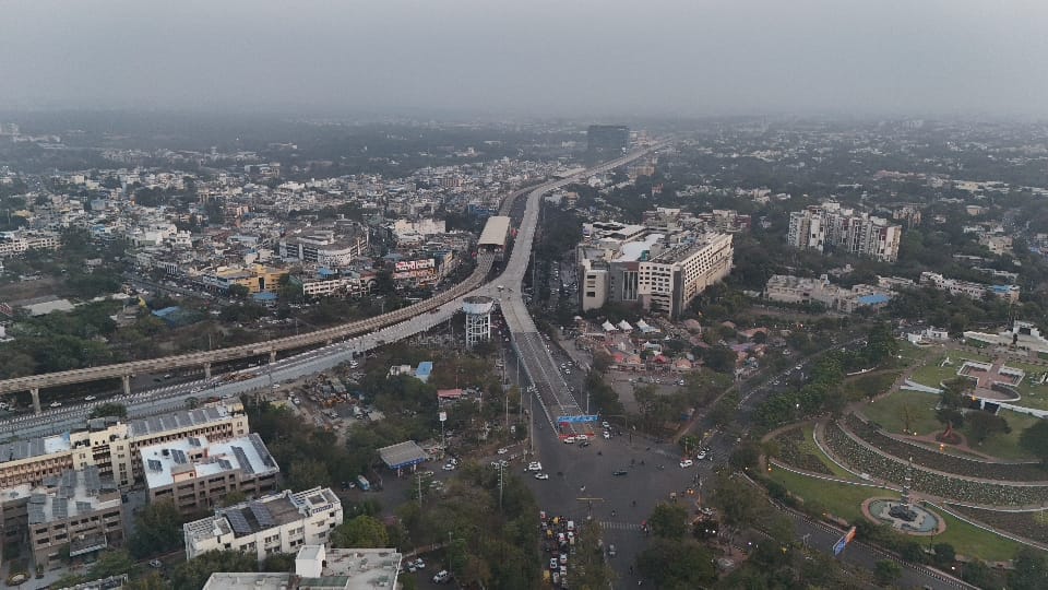MP News: 2900 meter long GG fly-over is built at a cost of Rs 154 crore, CM will inaugurate today