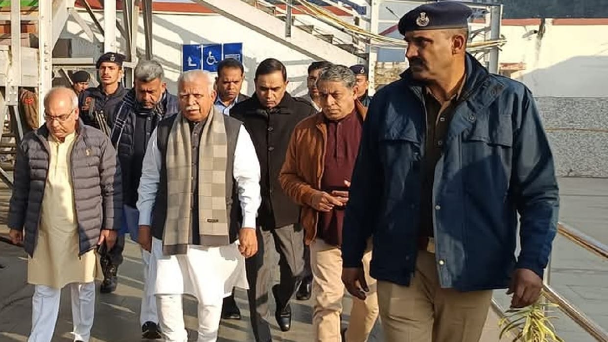 Demand for stoppage of Vande Bharat train in Panipat, Union Minister Manohar Lal assured solution