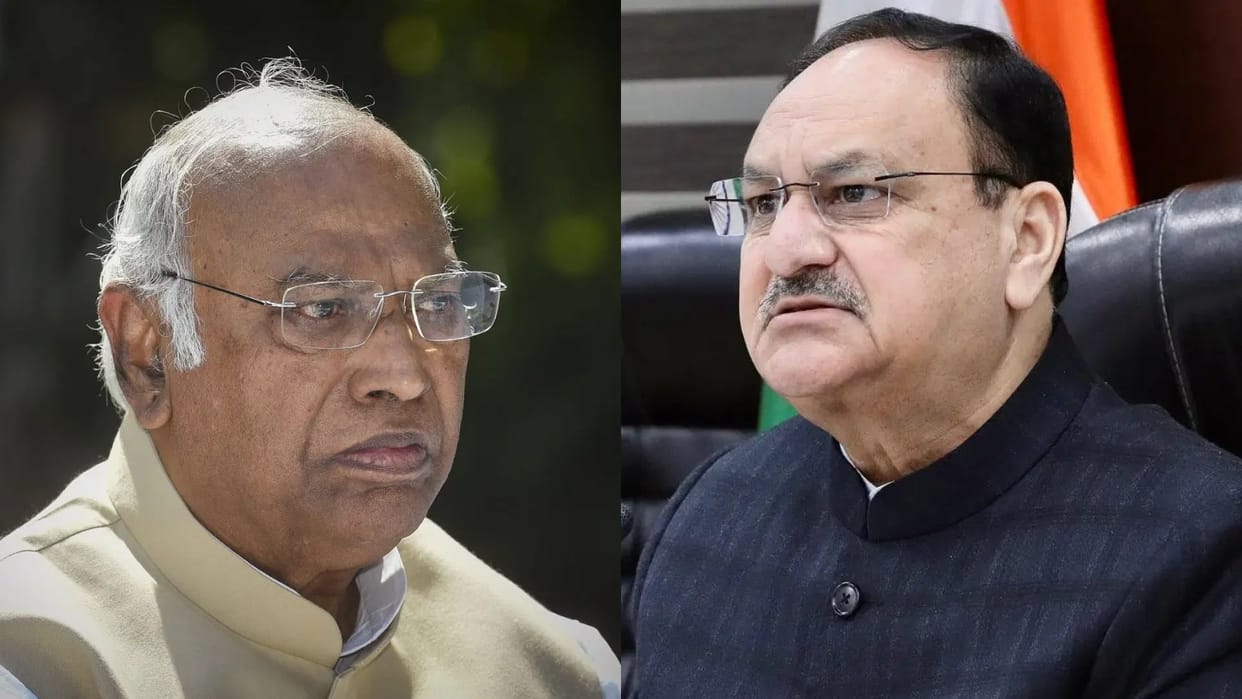 parliament rajya sabha on operation sindoor mallikarjun kharge and jp nadda heated arguments