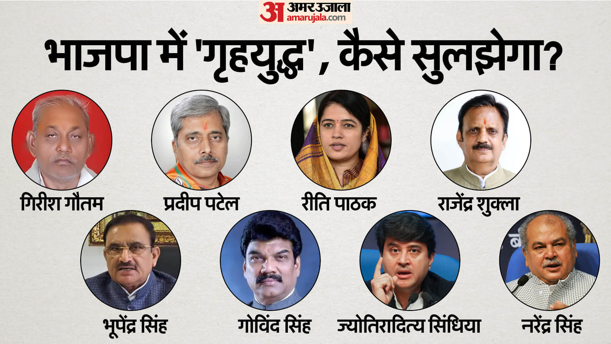 Madhya Pradesh BJP Crisis Internal Rift amplifies as Leaders Clash in Vindhya Region MP news in Hindi