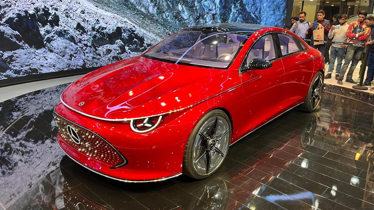 Mercedes-Benz Concept CLA at Auto Expo 2025