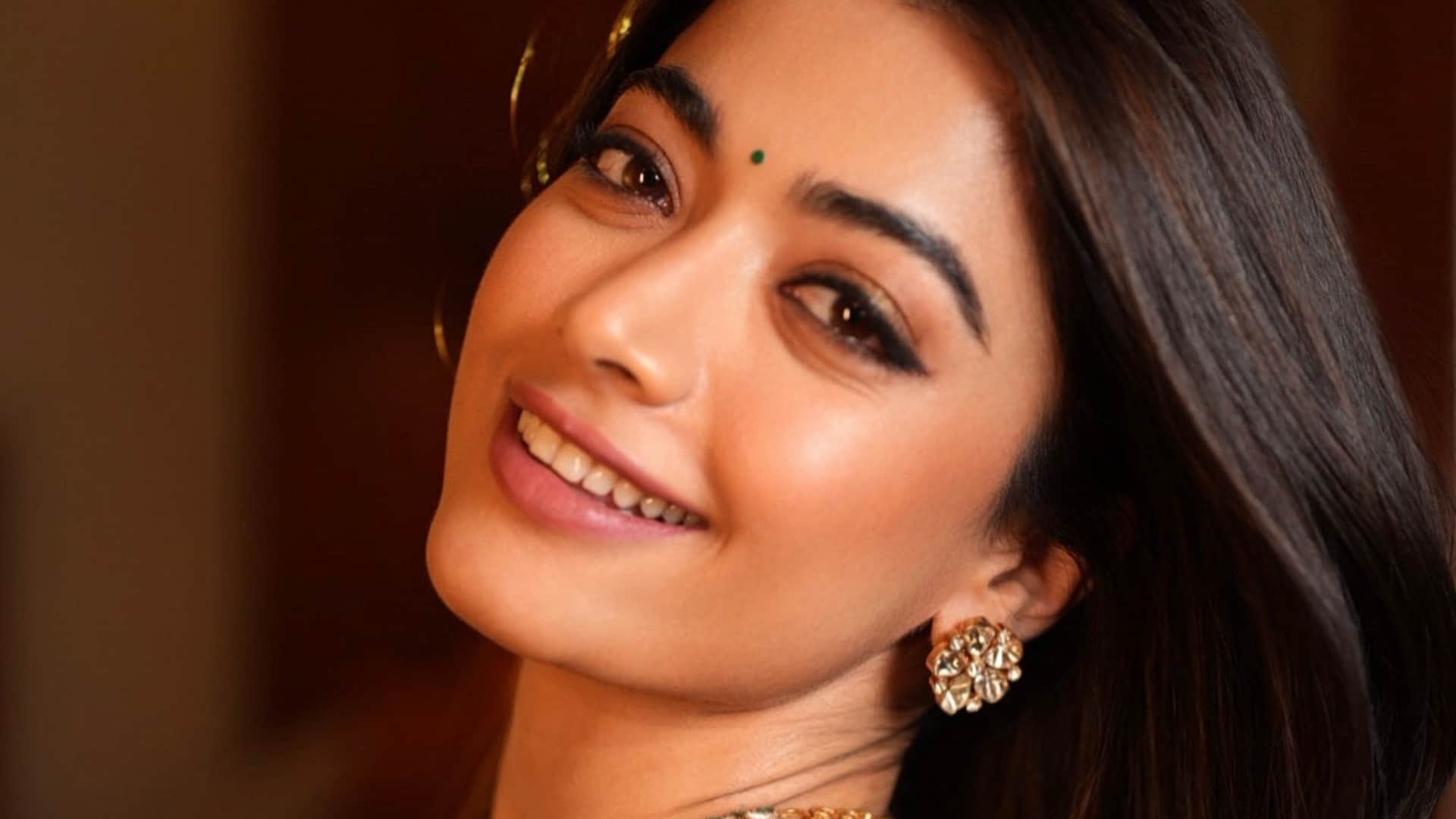 Rashmika Mandanna after Pushpa 2 emotional speech South to play Maharani Yesubai at Chhaava event go viral
