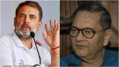 राहुल गांधी और चंद्र कुमार बोस।