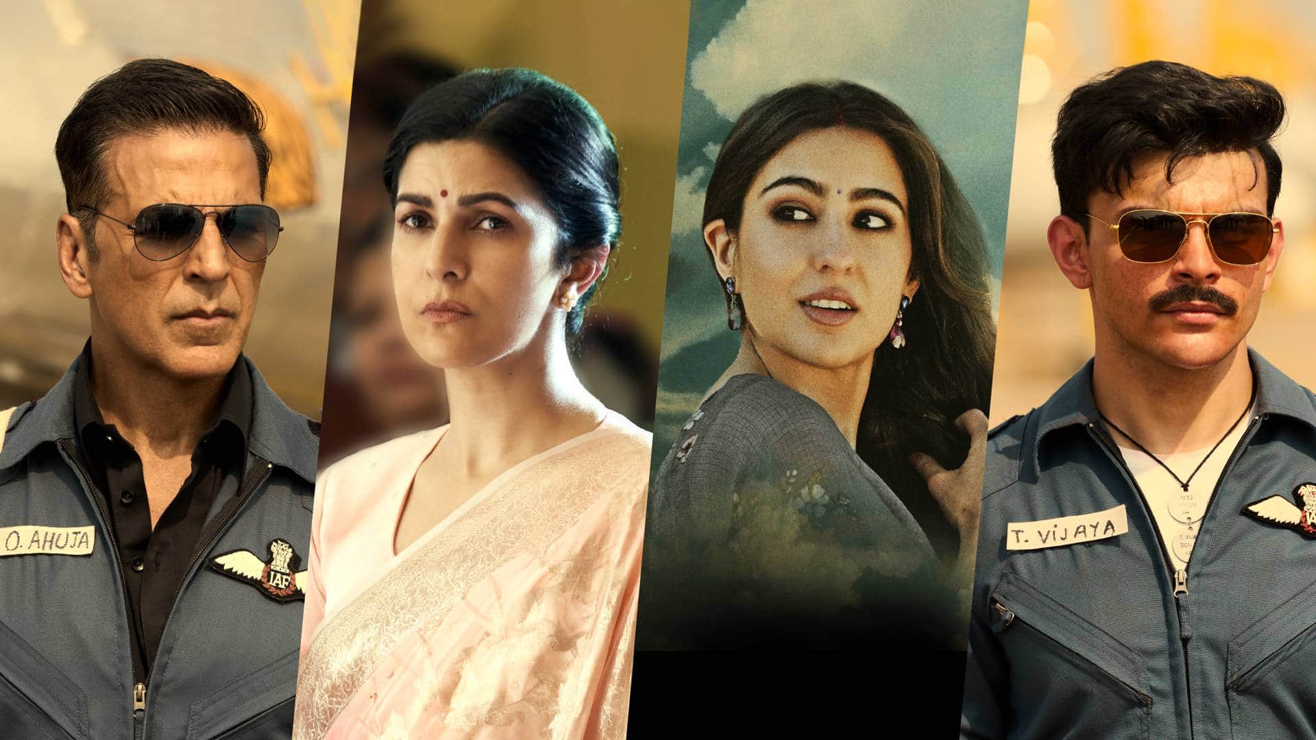 Sky Force Movie Box Office Collection Day 9 Akshay Kumar Veer Pahariya Sara Ali Khan Film Total Earning