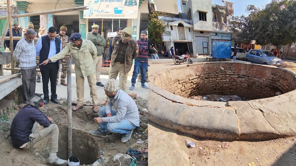 Another well dug in Sambhal, just 30 meters from Jama Masjid, ASI team reached Sarayatrain