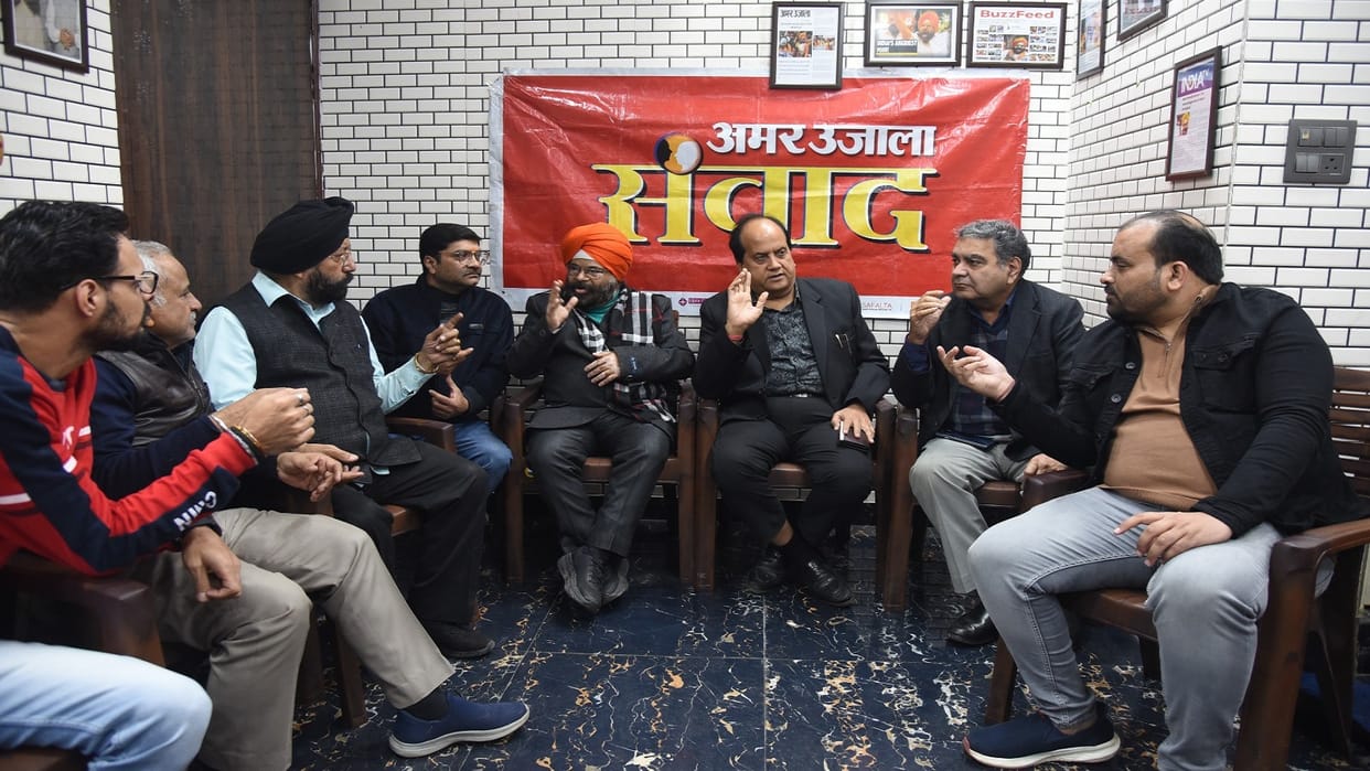 Businessmen raised their problems in the dialogue program organized by Amar Ujala in Sadar Bazaar