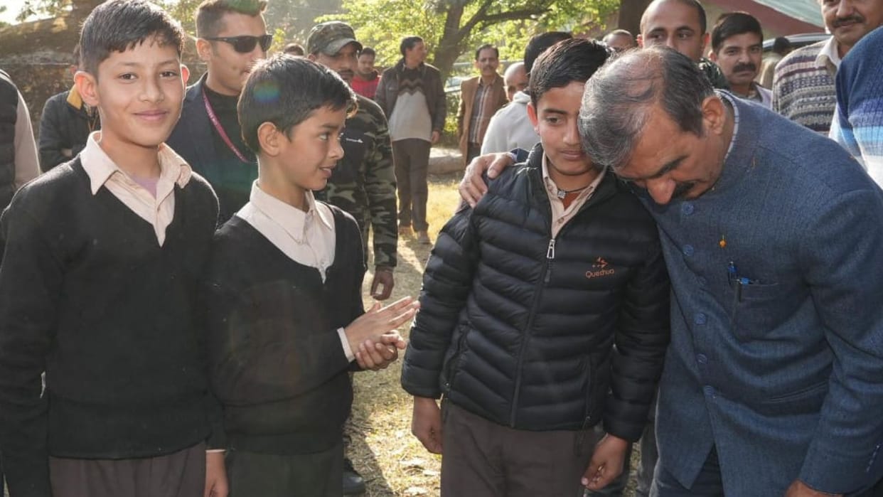 On Girl Child Day CM Sukhu announced to give 1000 rupees to all the girls of Kanya School Dharamshala