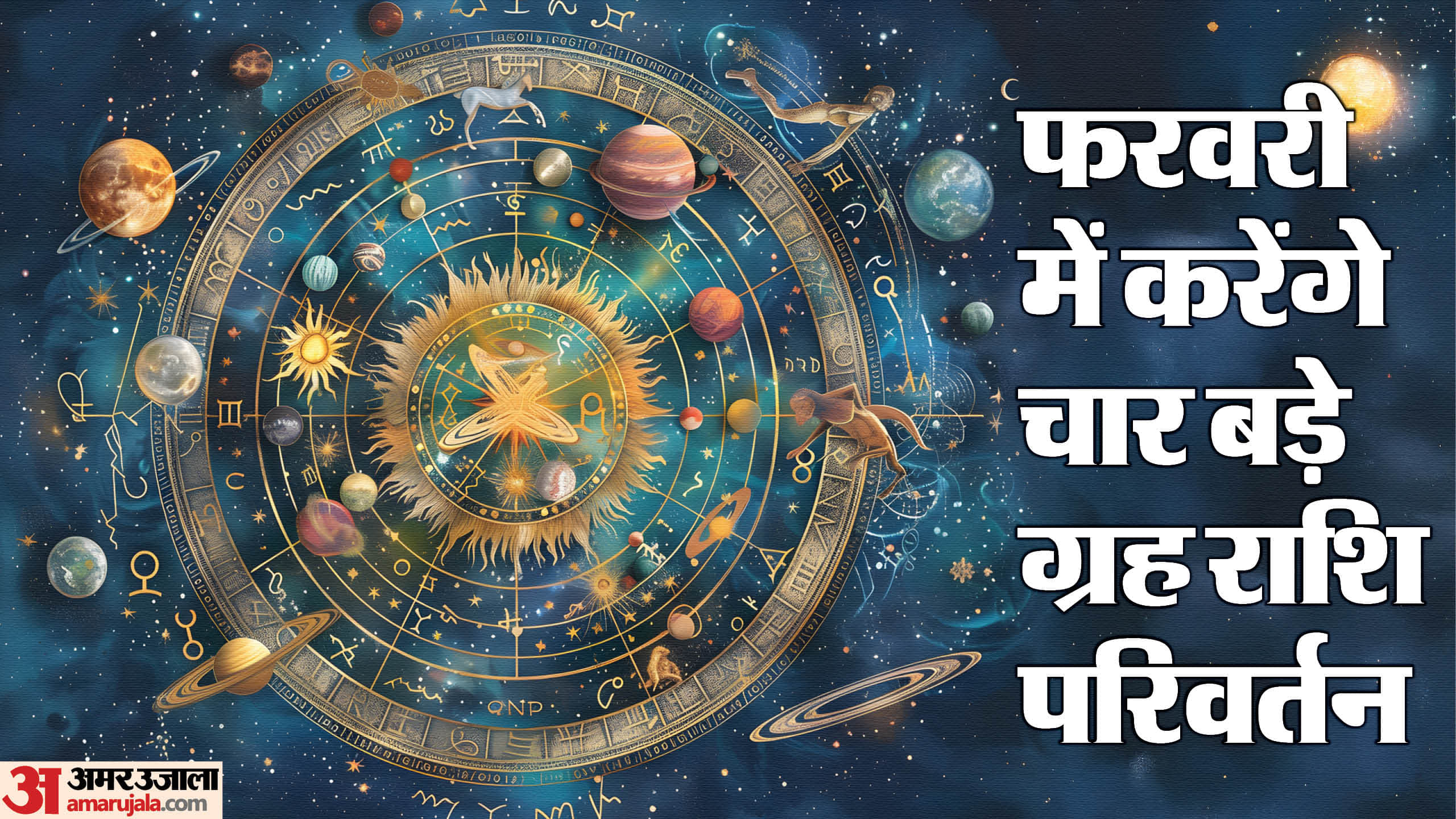 Lucky Zodiac Signs in February 2026 Planetary Transits and Rajyogs to Gain Financial Prosperity