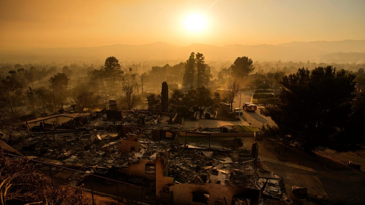 The real reason behind the massive fire in California has been revealed Update World News In Hindi